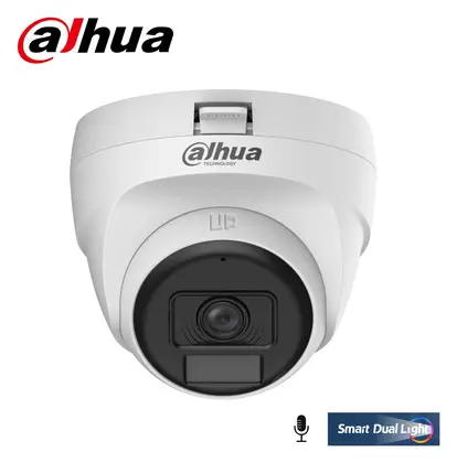 Dahua HAC-T1A51-U-IL-A 5 MP Full-Color Sesli HD-TVI Dome Kamera