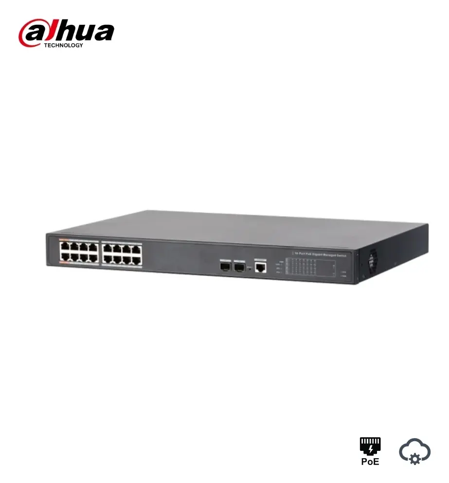 Dahua PFS4218-16GT-240 24 Port Gigabit PoE Switch
