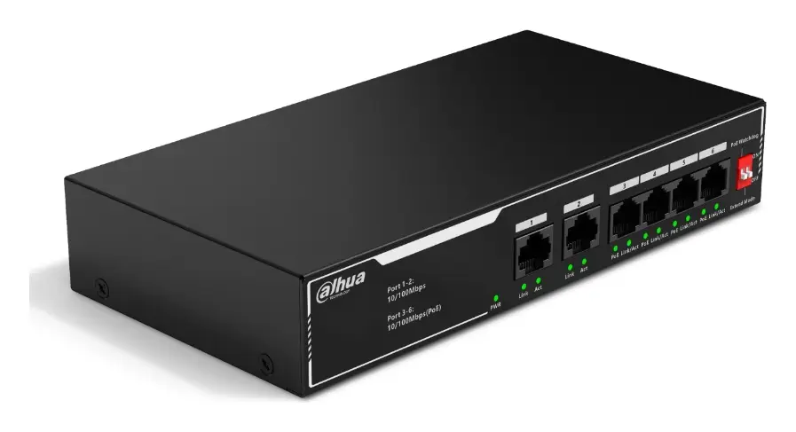 Dahua SF1006LP 6 Port PoE Switch