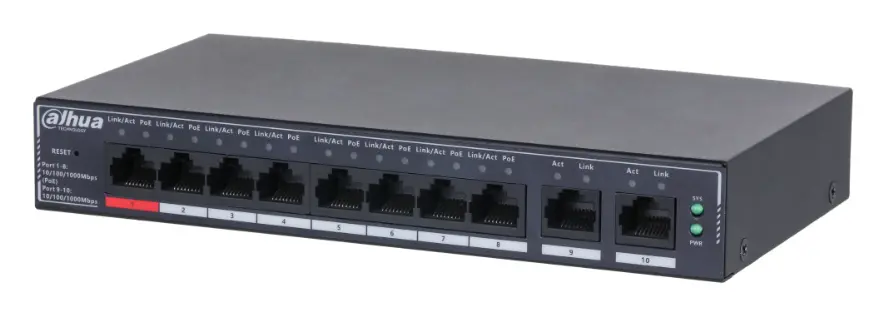 Dahua SG4010P 10 Port PoE Switch