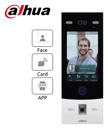 Dahua VTO7541G Yüz Tanımalı IP İnterkom Zil Paneli