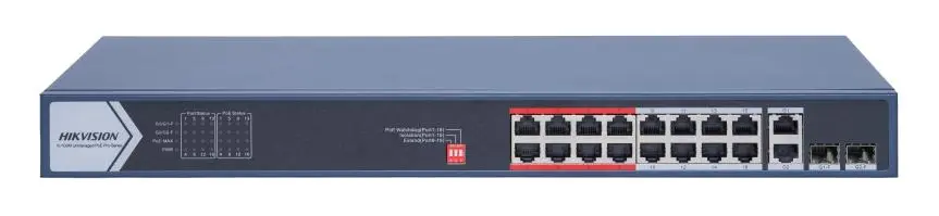 Hikvision DS-3E0318P-E(D) 16 Port PoE Switch