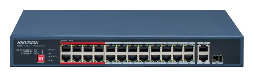 Hikvision DS-3E0326P-E/M(C) 24 Port PoE Switch