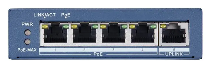 Hikvision DS-3E0505P-E 4 Port PoE Switch