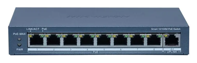 Hikvision DS-3E1309P-EI(B) 8 Port PoE Switch
