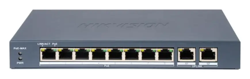 Hikvision DS-3E1310P-EI(B) 10 Port PoE Switch