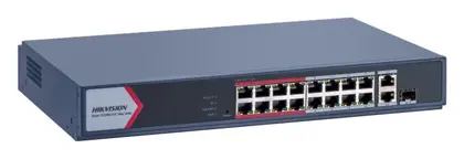 Hikvision DS-3E1318P-EI/M HOT 16 Port Fast Ethernet Smart PoE Switch