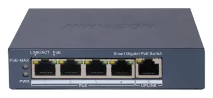 Hikvision DS-3E1505P-EI 4 Port Gigabit Smart PoE Switch
