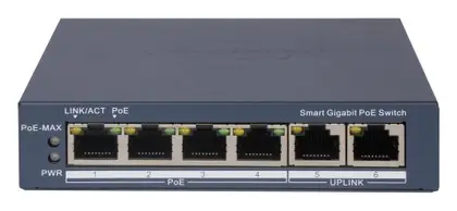Hikvision DS-3E1506P-EI(C) 4 Port Gigabit PoE Switch