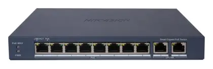 Hikvision DS-3E1510P-EI 8 Port Gigabit Smart PoE Switch