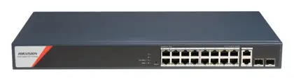 Hikvision DS-3E1520HP-SI-16P2T2F 16 Port Gigabit Smart PoE Switch