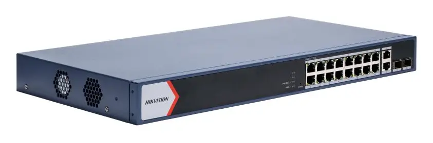 Hikvision DS-3E1520P-EI 16 Port Gigabit PoE Switch — görsel 2