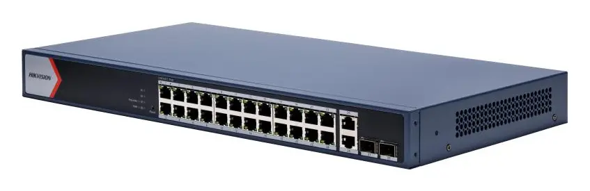 Hikvision DS-3E1528P-EI/M 24 Port Gigabit PoE Switch — görsel 4