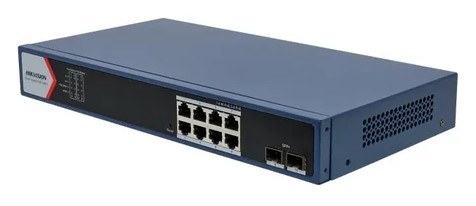 Hikvision DS-3E1710HP-EI 8 Port Gigabit PoE Switch — görsel 5