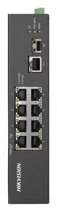 Hikvision DS-3T0310HP-E/HS 8 Port Gigabit Yönetilebilir PoE Switch