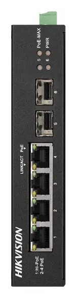 Hikvision DS-3T0506HP-E/HS PoE Switch