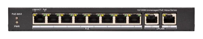 HiLook NS-0310P-80(B) 8 Port PoE Switch — görsel 2