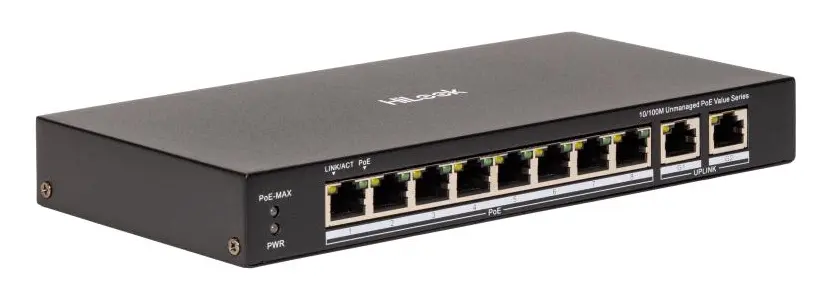 HiLook NS-0310P-80(B) 8 Port PoE Switch — görsel 3
