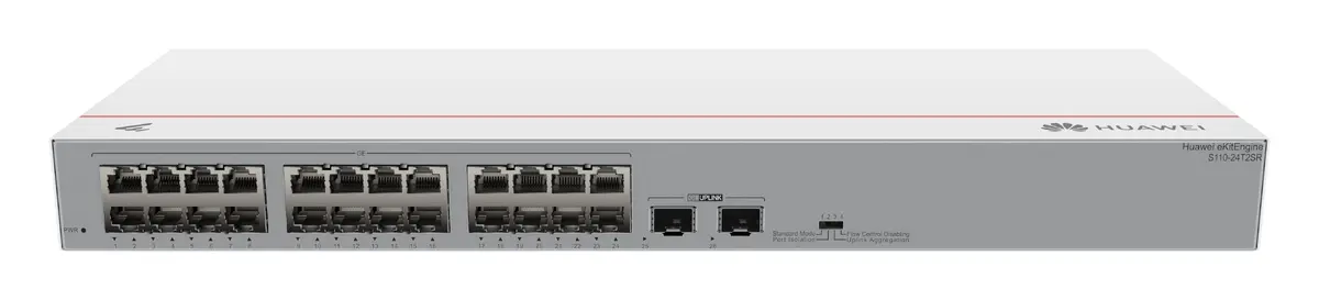 Huawei S110-24T2SR 24 Port Gigabit 2xSFP Yönetilebilir Switch — görsel 4