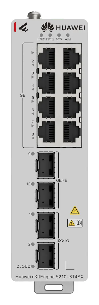 Huawei S210I-8T4SX 8 Port Gigabit 2xSFP Endüstriyel Switch