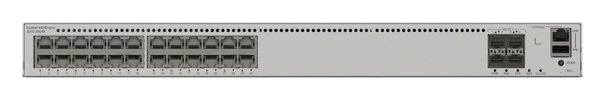 Huawei S310-24U4X 24 Port Gigabit 4x10G SFP+ PoE++ PoE Switch