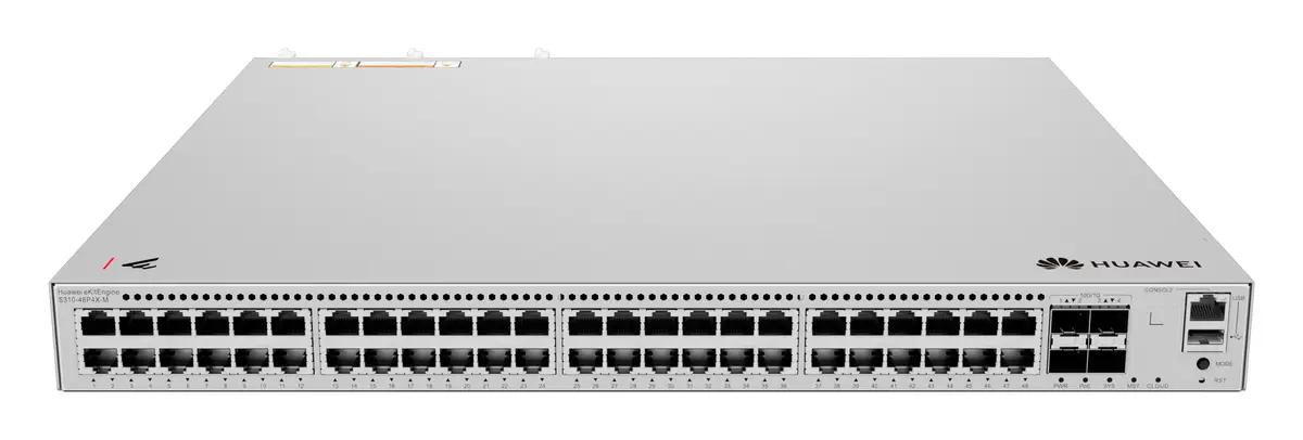 Huawei S310-48P4X-M 48 Port Gigabit 4x10G SFP+ PoE+ PoE Switch — görsel 4