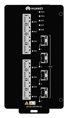 Huawei S5735I-S8T4SN-V2 8 Port Gigabit 4xSFP Endüstriyel Switch — görsel 2
