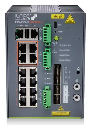 Juniper EX4100-H-24F-DC 24 Port SFP DC Yönetilebilir Switch