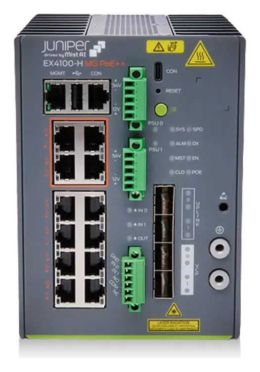 Juniper EX4100-H-24MP 24 Port Multigigabit PoE Switch
