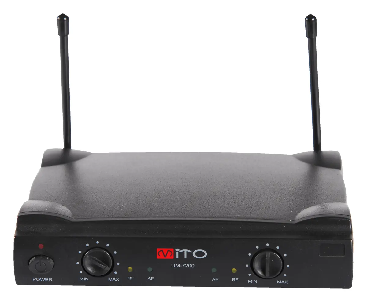 Mito 7200 EE UHF Kablosuz Mikrofon Seti — görsel 2