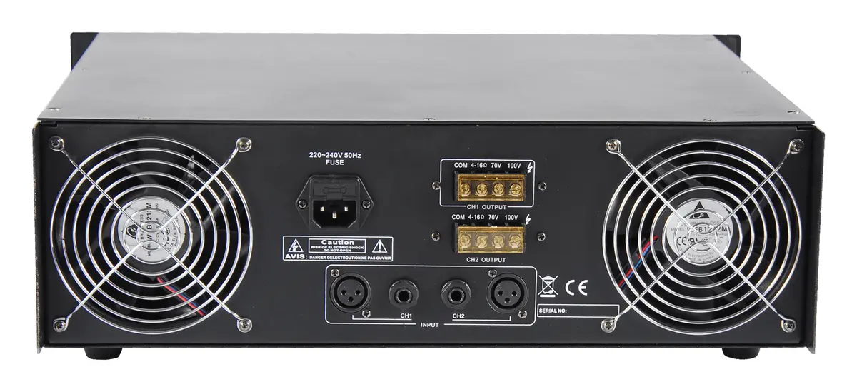 Mito A 2500P 2x500W 100V Power Amfi — görsel 3