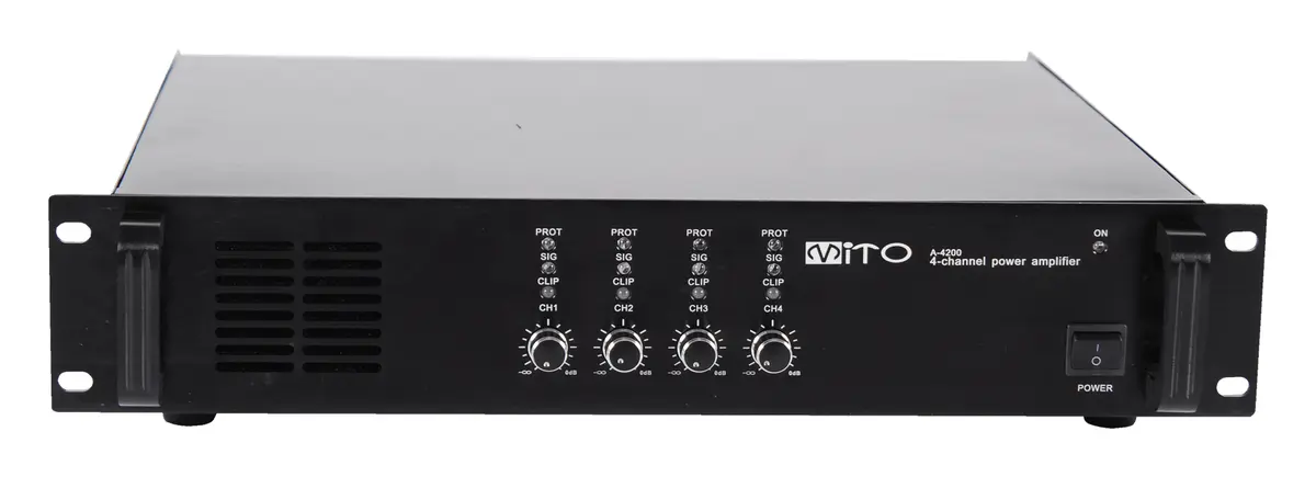 Mito A 4200P 4x200W 100V Power Amfi — görsel 3