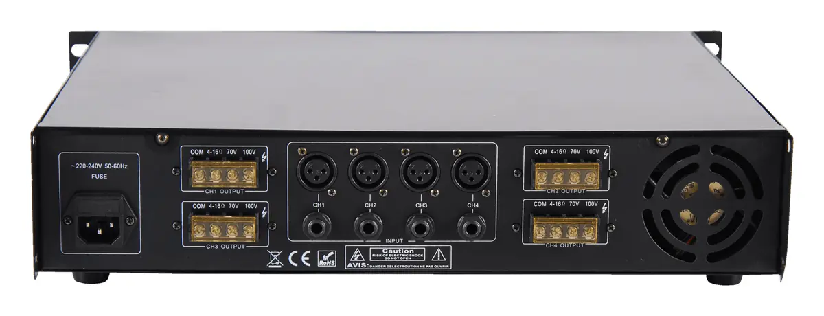 Mito A 4200P 4x200W 100V Power Amfi — görsel 4