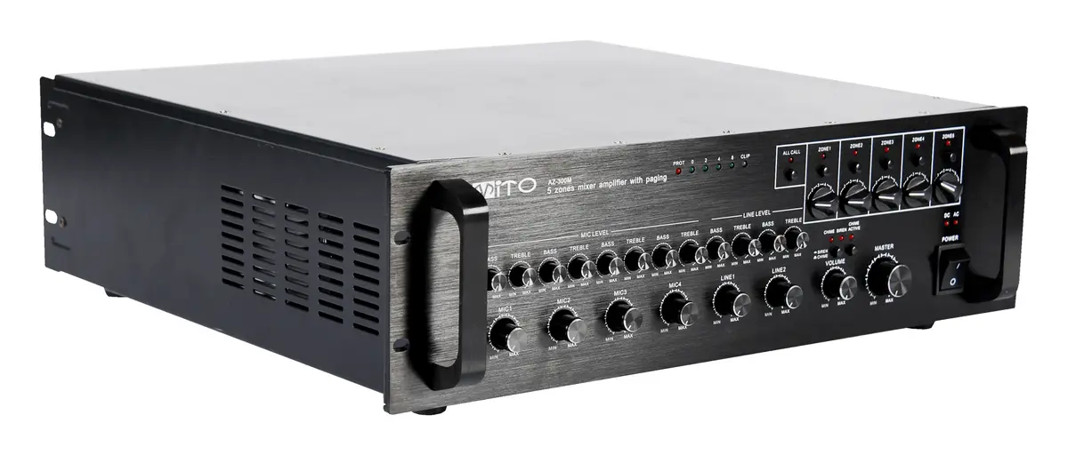 Mito AZ 300M 100V 5 Bölgeli Mikser Amfi — görsel 2