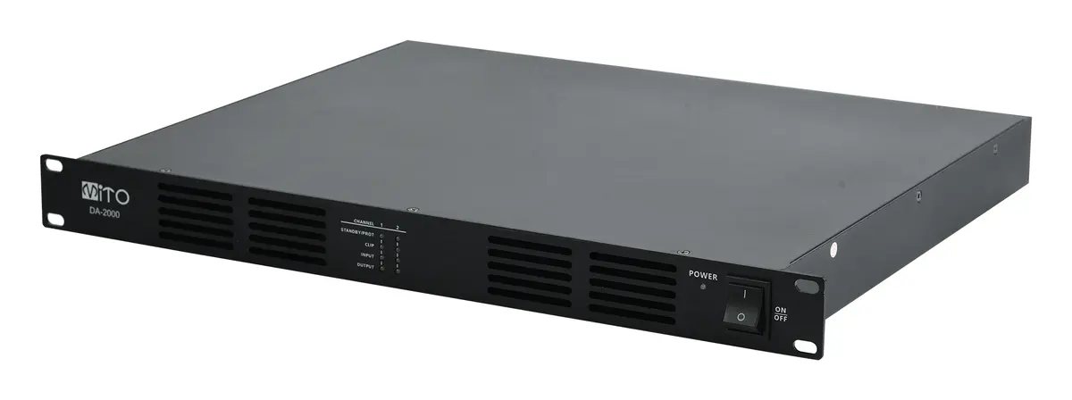 Mito DA 2000-2 2x500W 100V Power Amfi — görsel 3