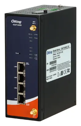 ORing IGAP-840D WIFI 5 Kablosuz AP ve 4GE Endüstriyel Access Point