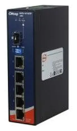 ORing IGPS-1411GTP-24V 4GE PoE + 1GE + 1G SFP Ethernet Switch, IEEE 802.3af/at, 24VDC Endüstriyel Yönetilemez PoE Switch