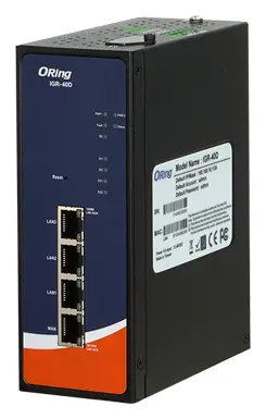 ORing IGR-40D Secure Router ve 4GE Endüstriyel 4G LTE Router