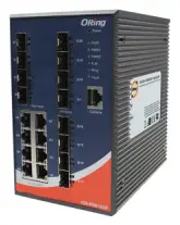 ORing IGS-R9812GP 8GE + 12G SFP L3 Endüstriyel Yönetilebilir Switch