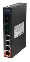 ORing IPS-1042FA-SS-SC 4FE PoE + 2 SC Single-mode Ethernet Switch, IEEE 802.3af/at Endüstriyel Yönetilemez PoE Switch