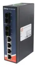 ORing IPS-1042FX-MM-SC-24V 4FE PoE + 2 SC Multi-mode Ethernet Switch, IEEE 802.3af/at, 24VDC Endüstriyel Yönetilemez PoE Switch