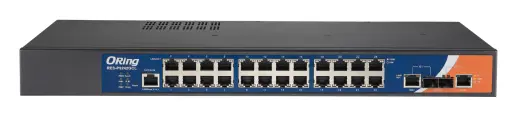 ORing RES-P9242GCL-HV IEC 61850-3 Cyber-hardened Yönetilebilir Ethernet Switch ve 24FE ve 2G Combo, Dual AC/DC IEC 61850-3 Trafo Merkezi Switch — görsel 2