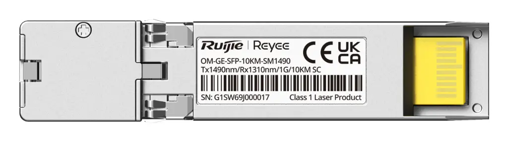 Reyee OM-GE-SFP-10KM-SM1490 Gigabit 1490nm 10km Single Mode SFP Optik Modül görsel 4