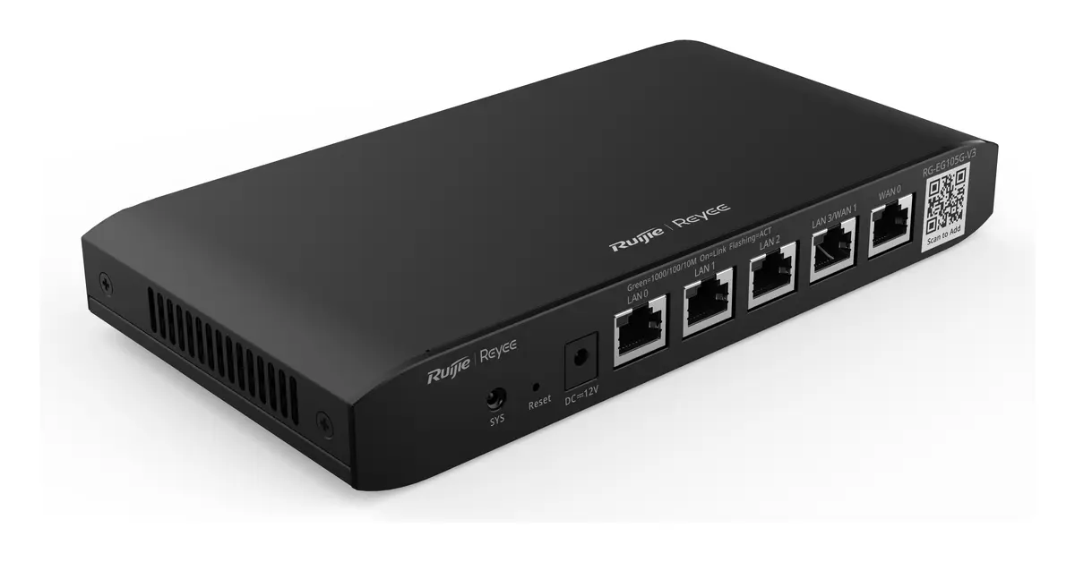 Reyee RG-EG105G-V3 5 Port Gigabit Bulut Yönetimli Router — görsel 2