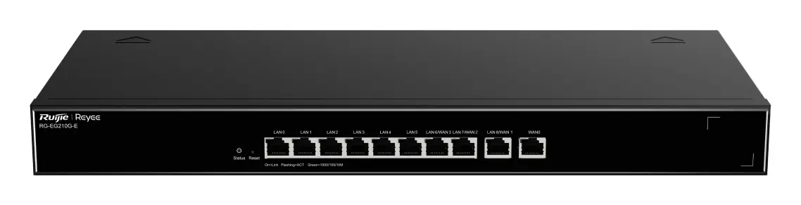 Reyee RG-EG210G-E 10 Port Gigabit Bulut Yönetimli Router — görsel 3