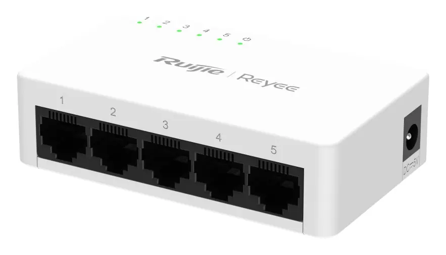 Reyee RG-ES05G-L 5 Port Gigabit Yönetilemez Switch görsel 2