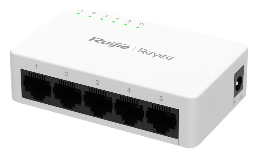 Reyee RG-ES05G-L 5 Port Gigabit Yönetilemez Switch görsel 4