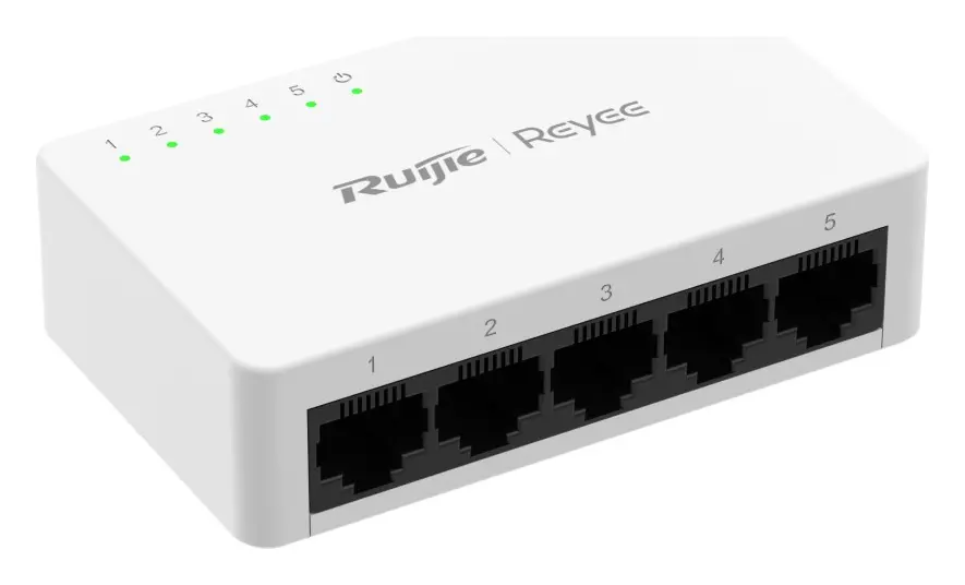Reyee RG-ES05G-L 5 Port Gigabit Yönetilemez Switch görsel 5