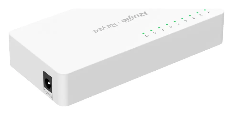 Reyee RG-ES08F 8 Port Fast Ethernet Yönetilemez Switch — görsel 5