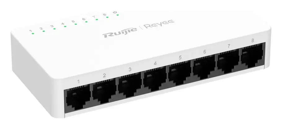 Reyee RG-ES08G-L 8 Port Gigabit Yönetilemez Switch görsel 3